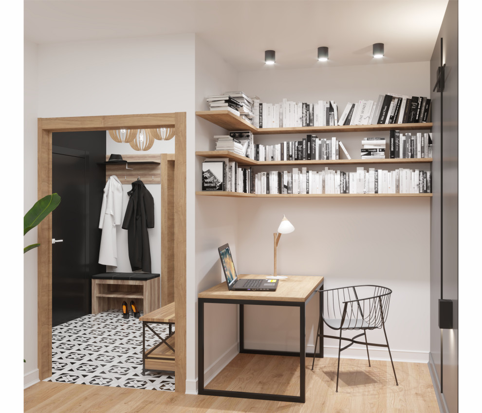 Яркая однокомнатная квартира