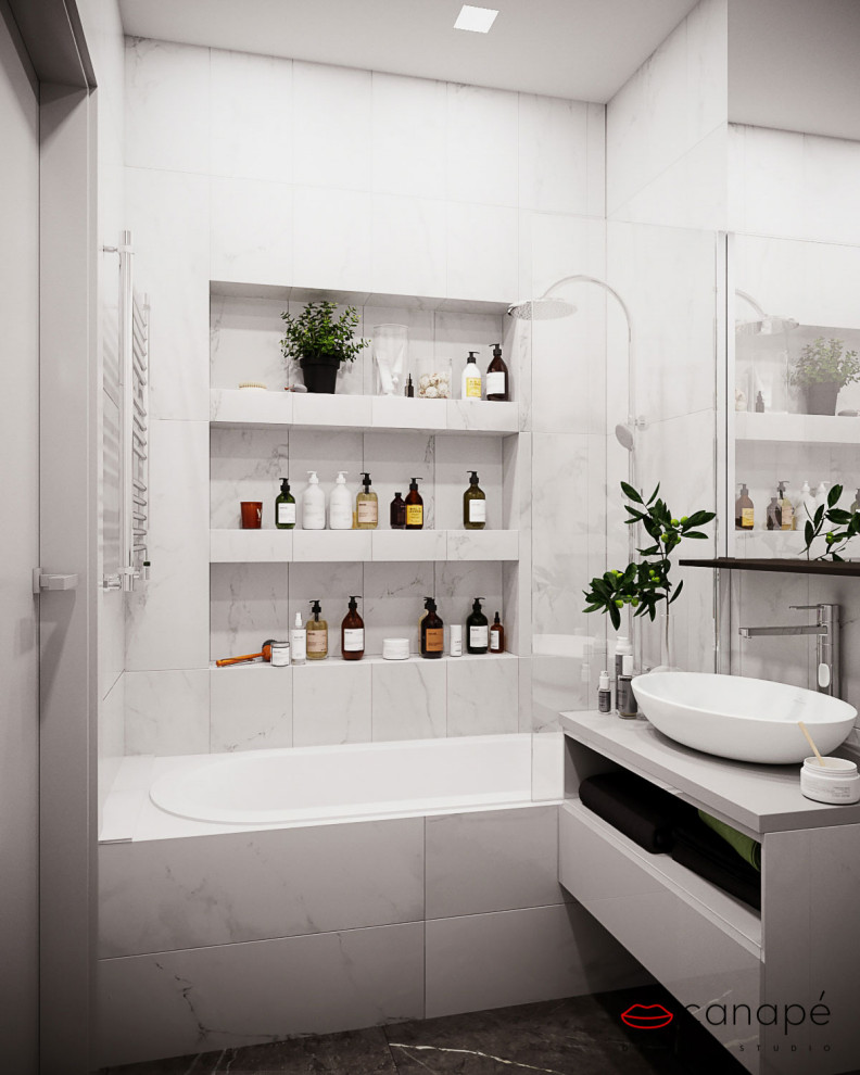 Двухуровневая корпаративная квартира