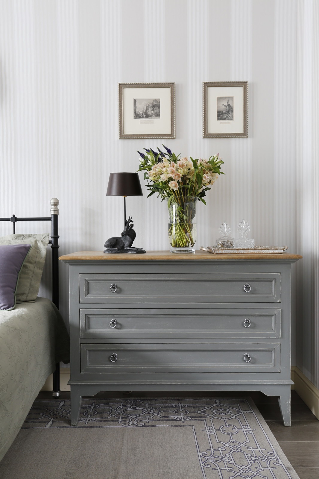 Интерьер квартиры в ЖК Измайловский, 75 кв.м