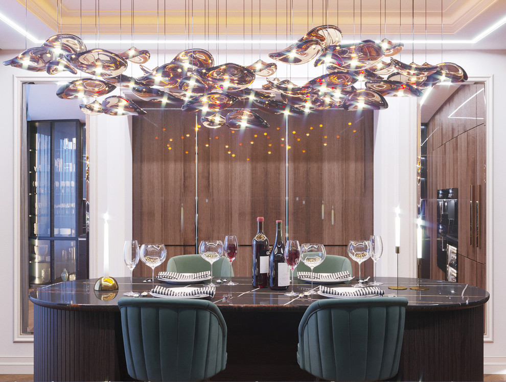 Обложка проекта: кухня в современном стиле