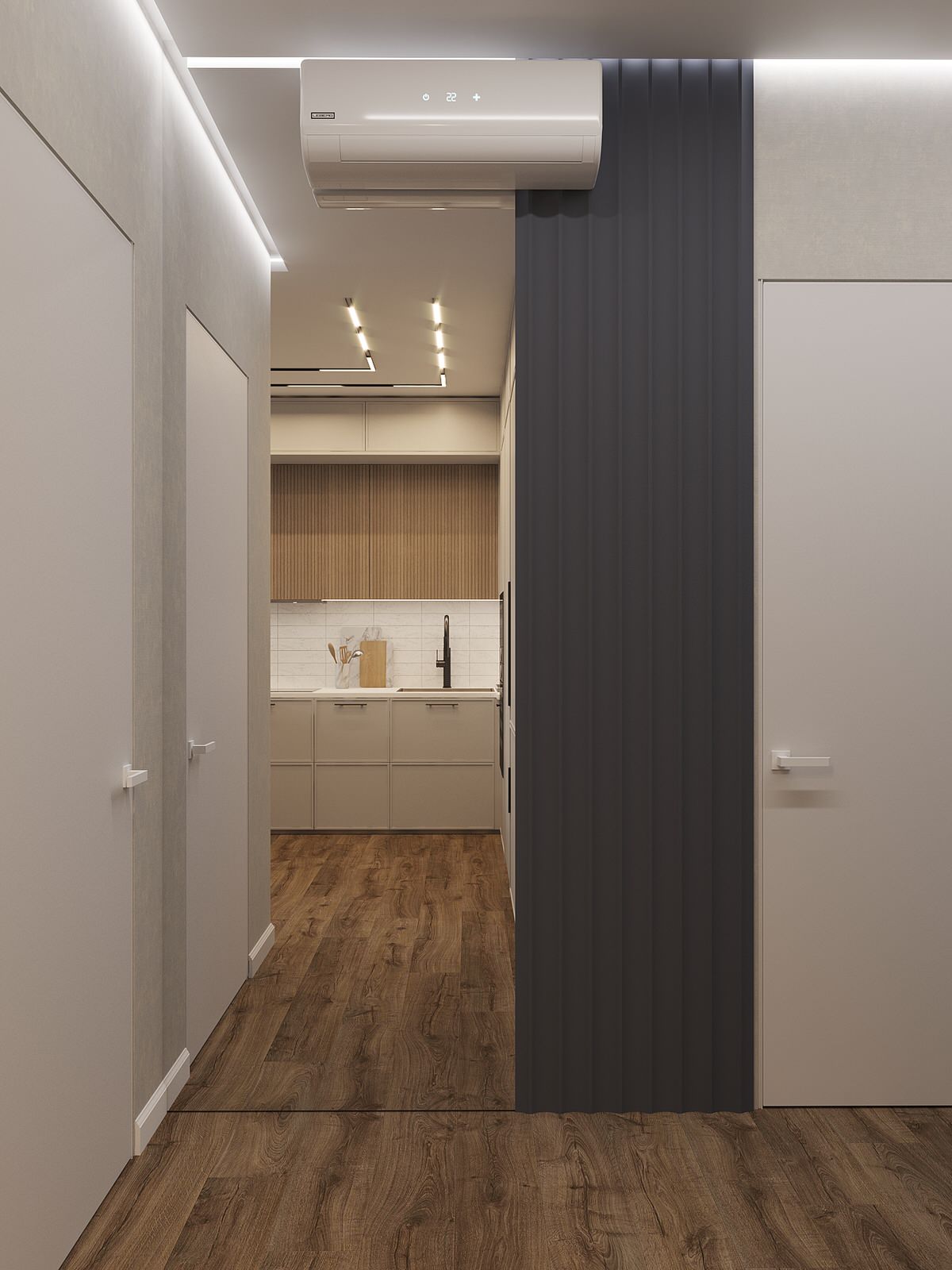 Дизайн-проект квартиры в ЖК "На Некрасова"