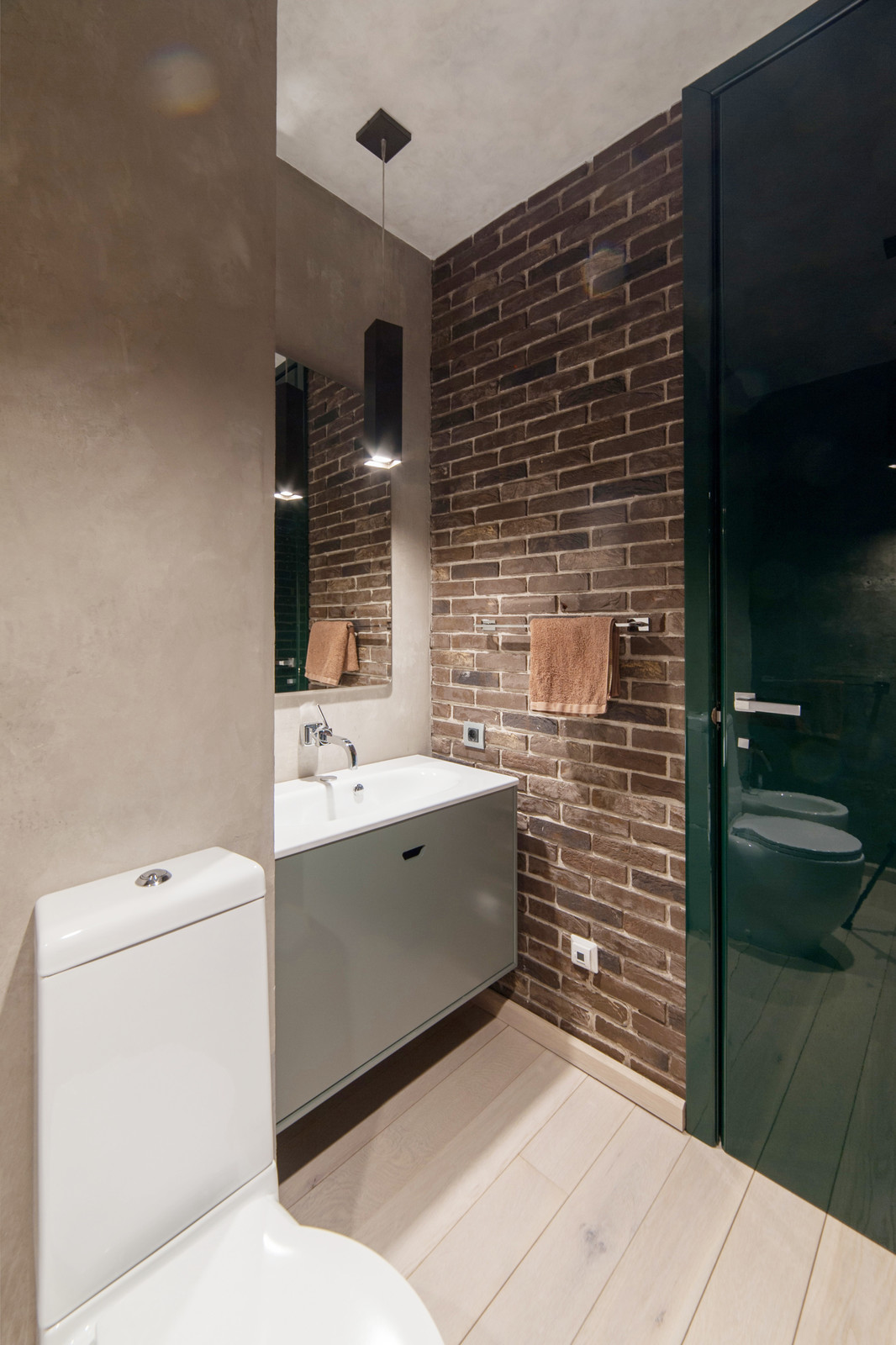 Стихия бетона. Интерьер квартиры в стиле LOFT.