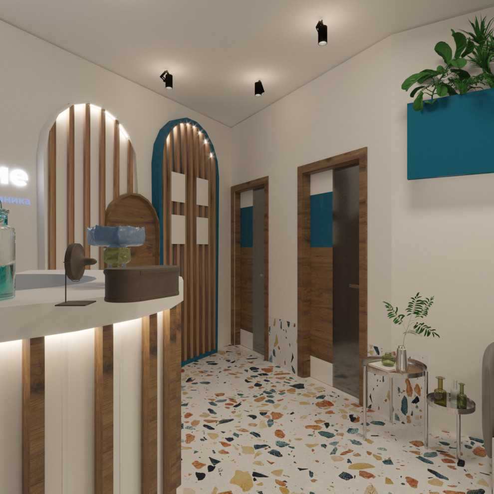 Обложка проекта: Концепт холла стоматологии