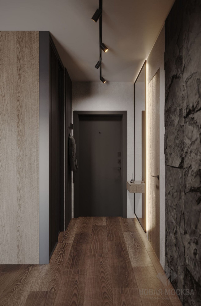 Дизайн-проект однокомнатной квартиры 42 кв.м в ЖК «Скандинавия»