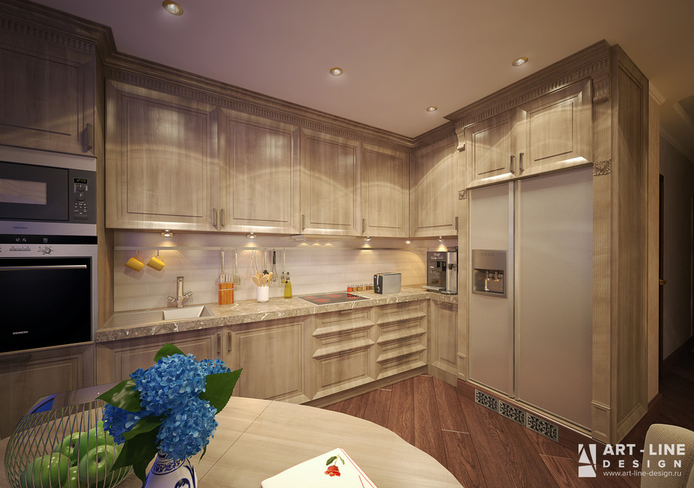 Трехкомнатная квартира в стиле "Легкая классика".