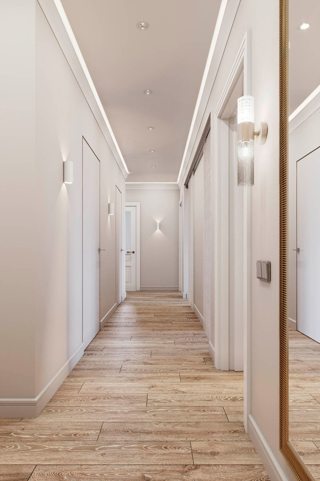 Интерьер квартиры в кремовых тонах