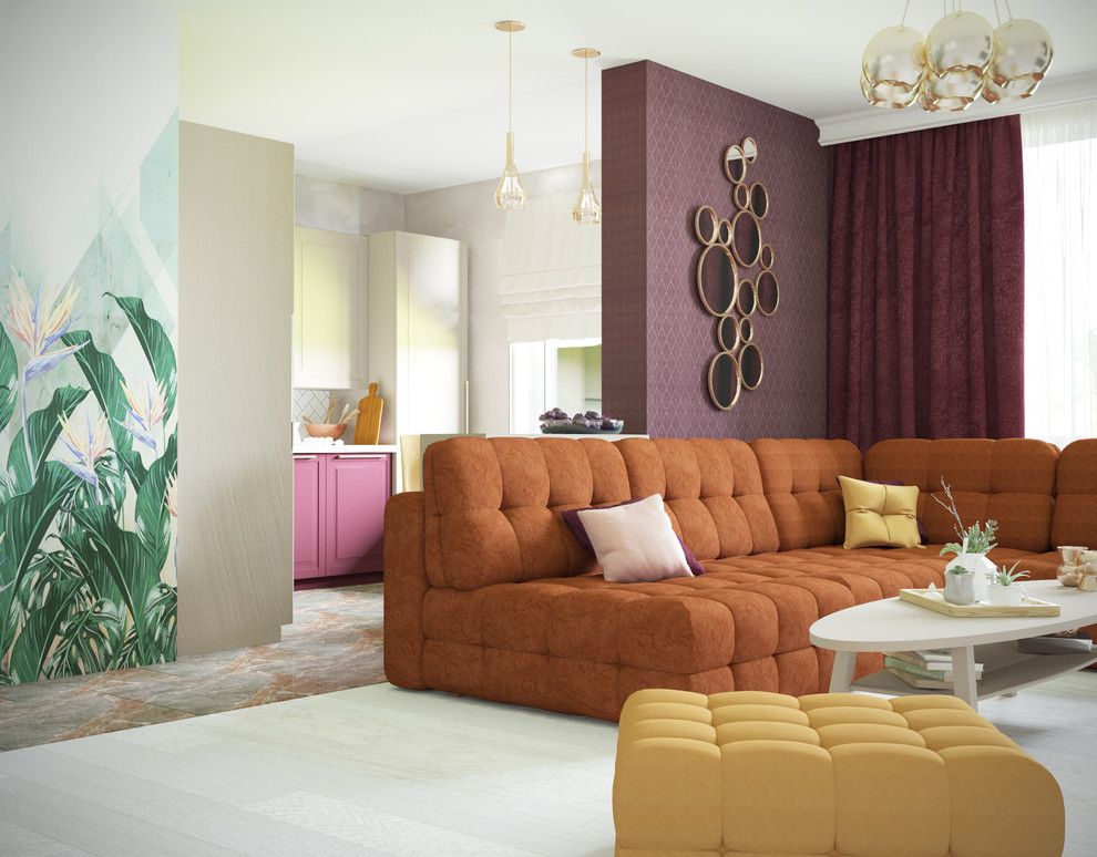 Обложка проекта: Бодрящий интерьер