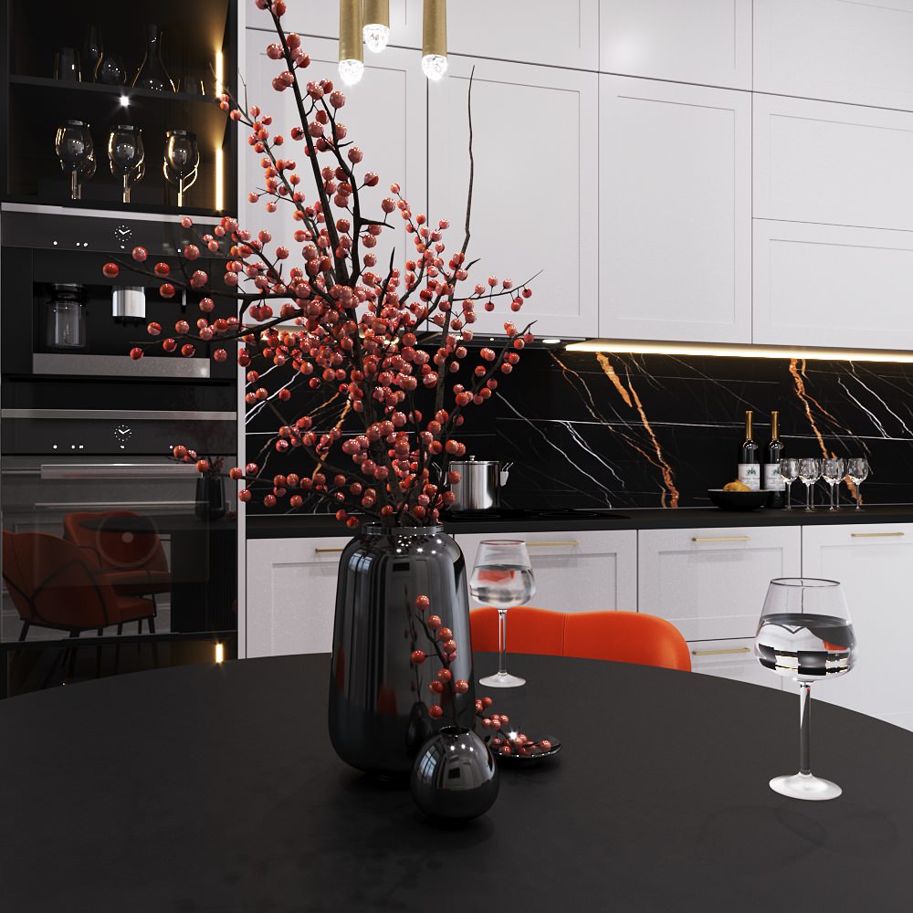 Кухня современная классика