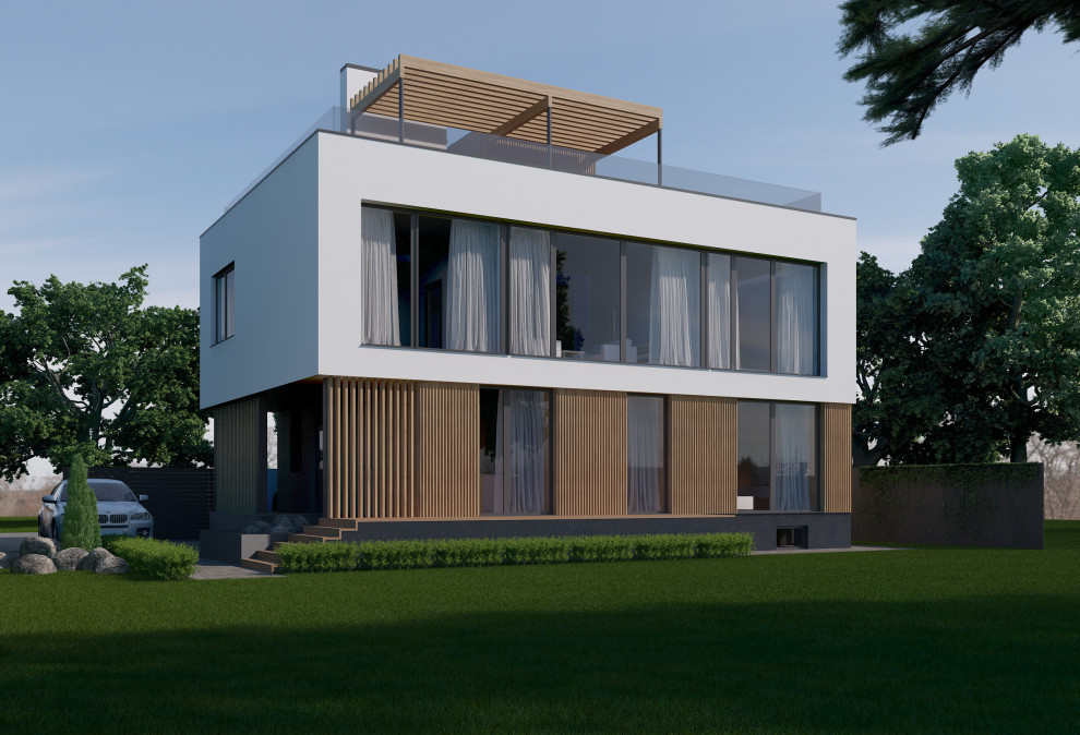 Обложка проекта: Дом в поселке Исады