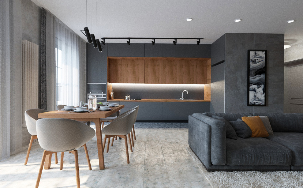 ГОРОДСКАЯ БЕРЛОГА В СОВРЕМЕННОМ СТИЛЕ