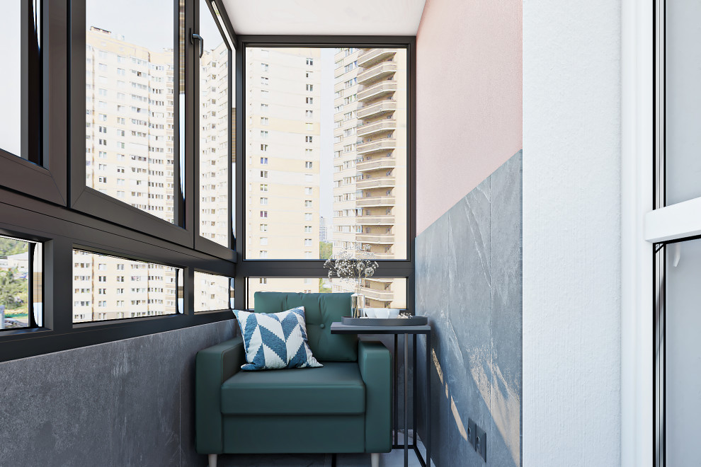 Дизайн проект однокомнатной в Мурино