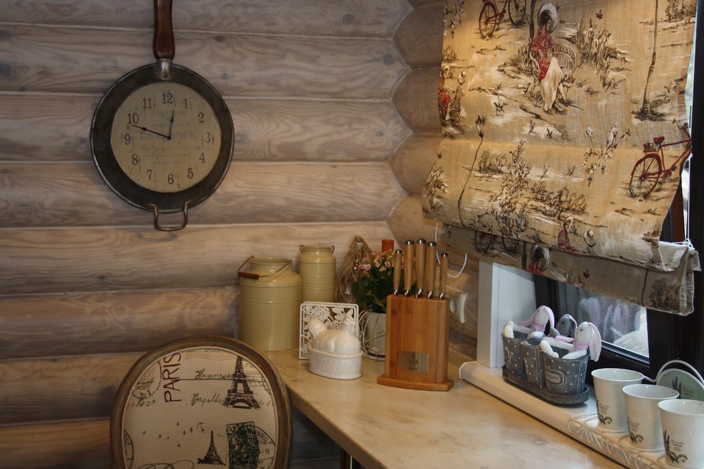 Оформление окна в кухне