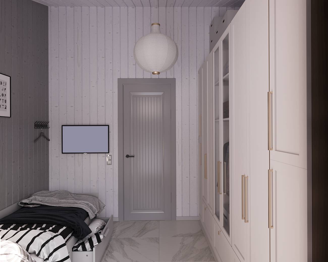 Дизайн интерьера модульного дома