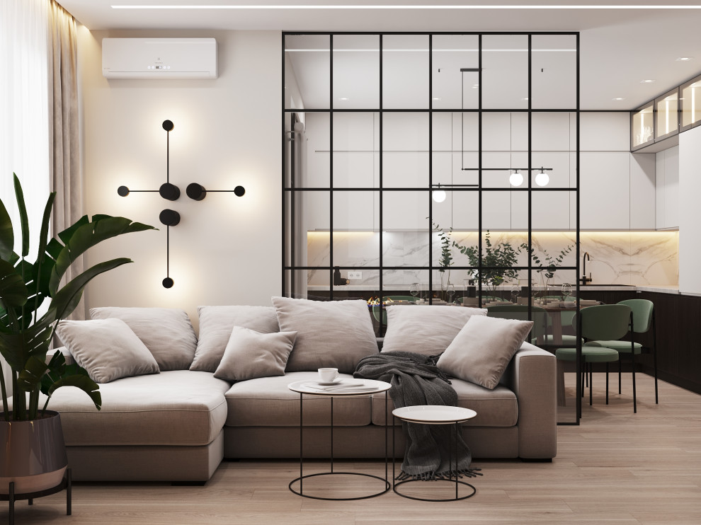 Современный интерьер в ЖК "Яуза парк"