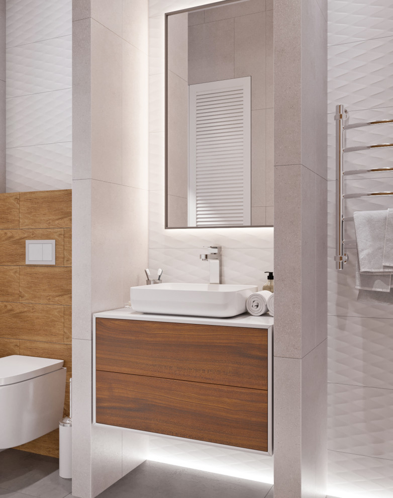 Обложка проекта: санузел, смешение 4 коллекций