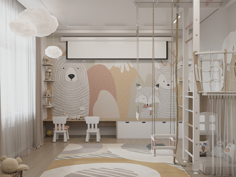 Дизайн проект игровой комнаты