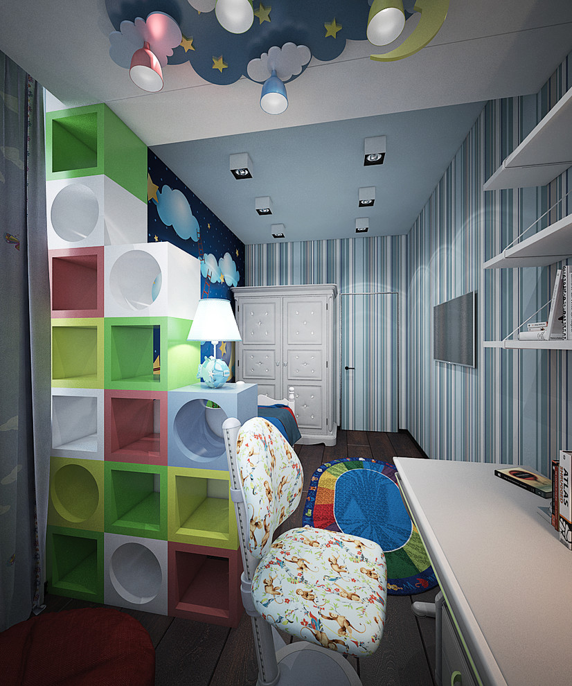 Загородный дом (280 кв.м.) для семьи с тремя детьми. Ар-деко + Современный стиль