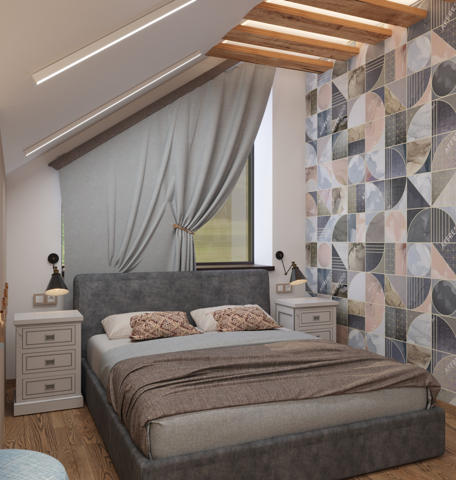 Contemporary two level cottage