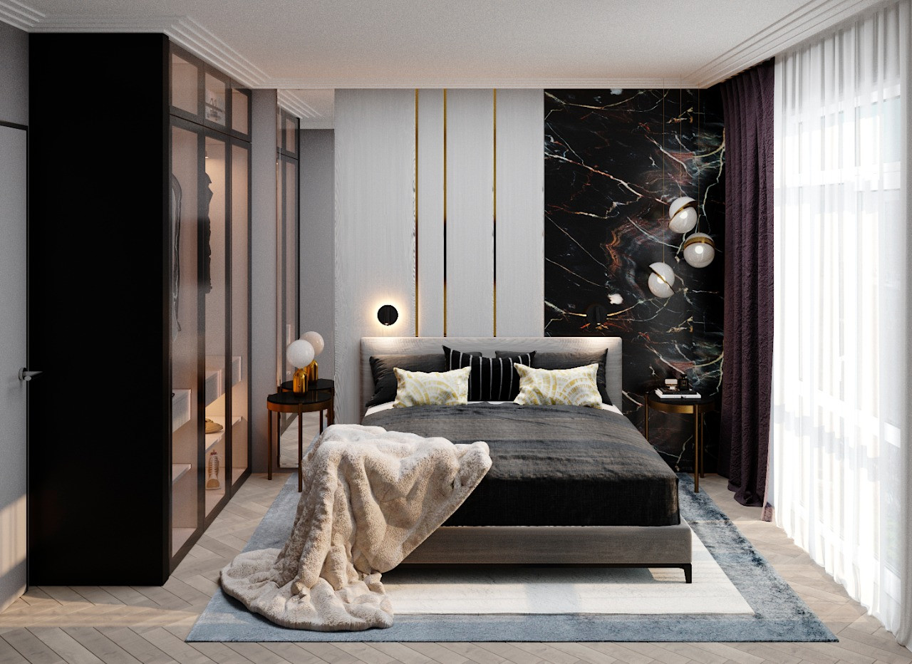 Проект: квартира 60 м2 на Королева, г. Санкт-Петербург