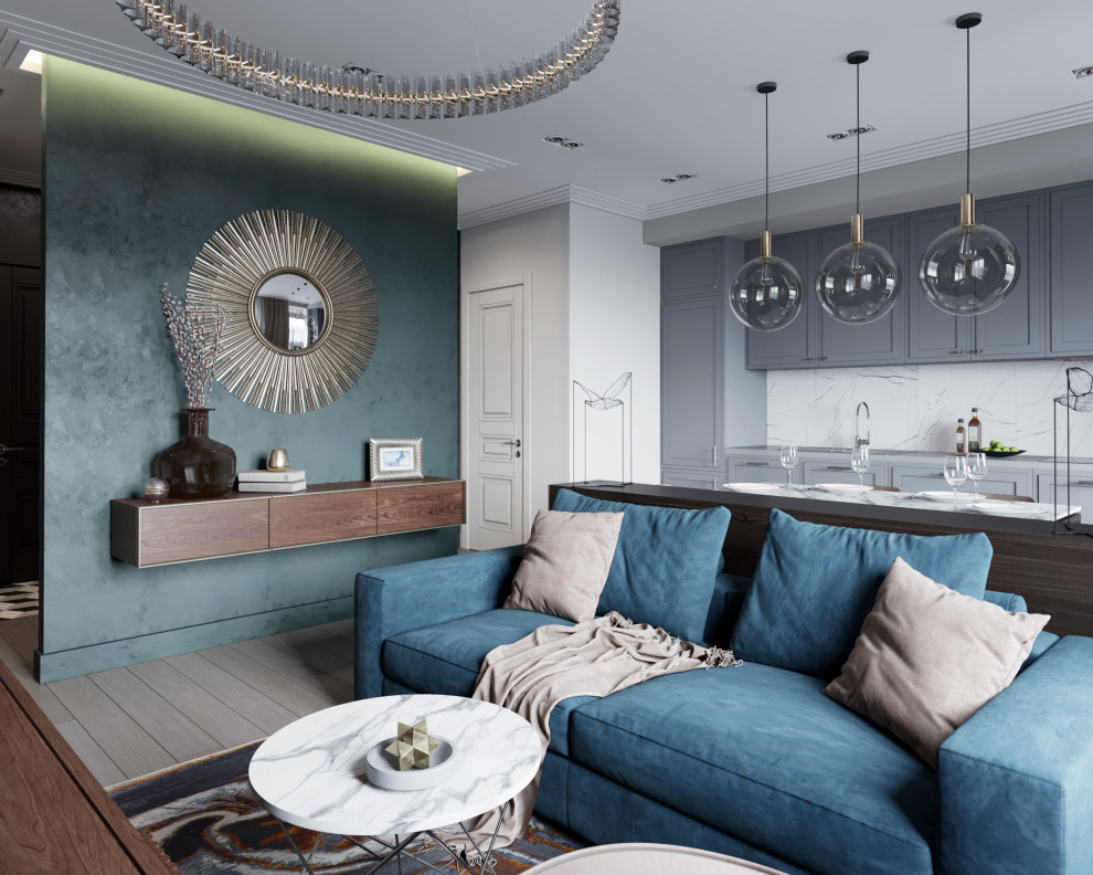 Обложка проекта: Квартира с атмосферой моря