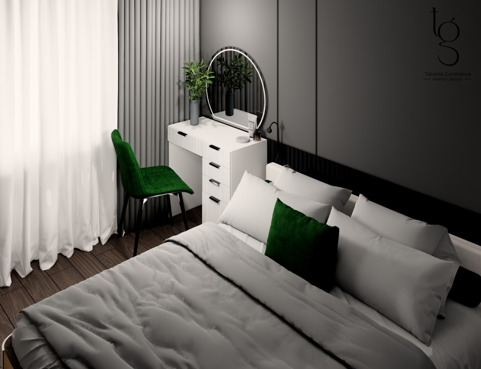 A cozy three-room family apartment