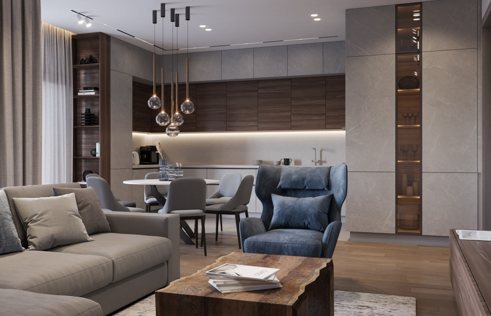 Обложка проекта: Дизайн-проект квартиры, ЖК "Зиларт"