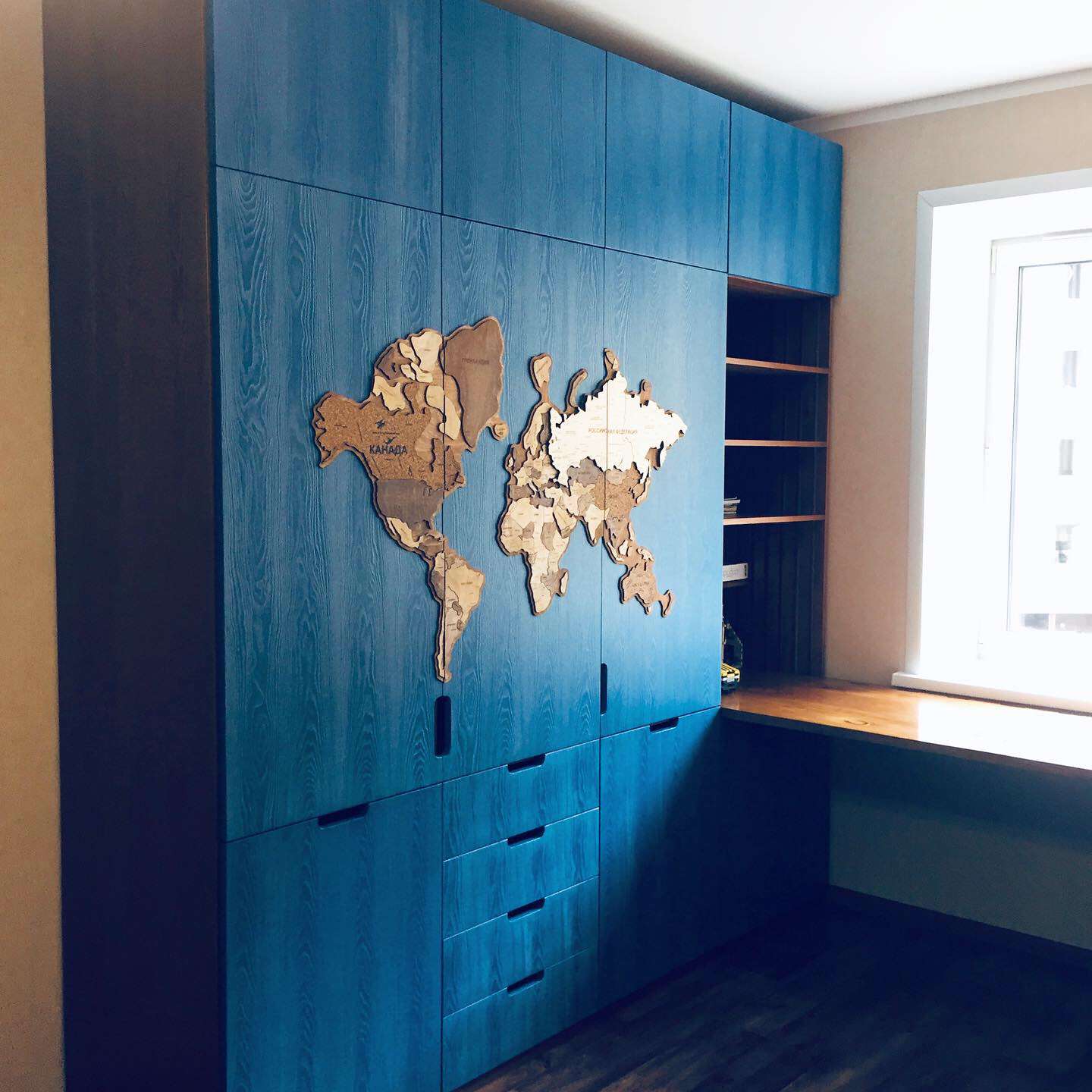 Детская с картой