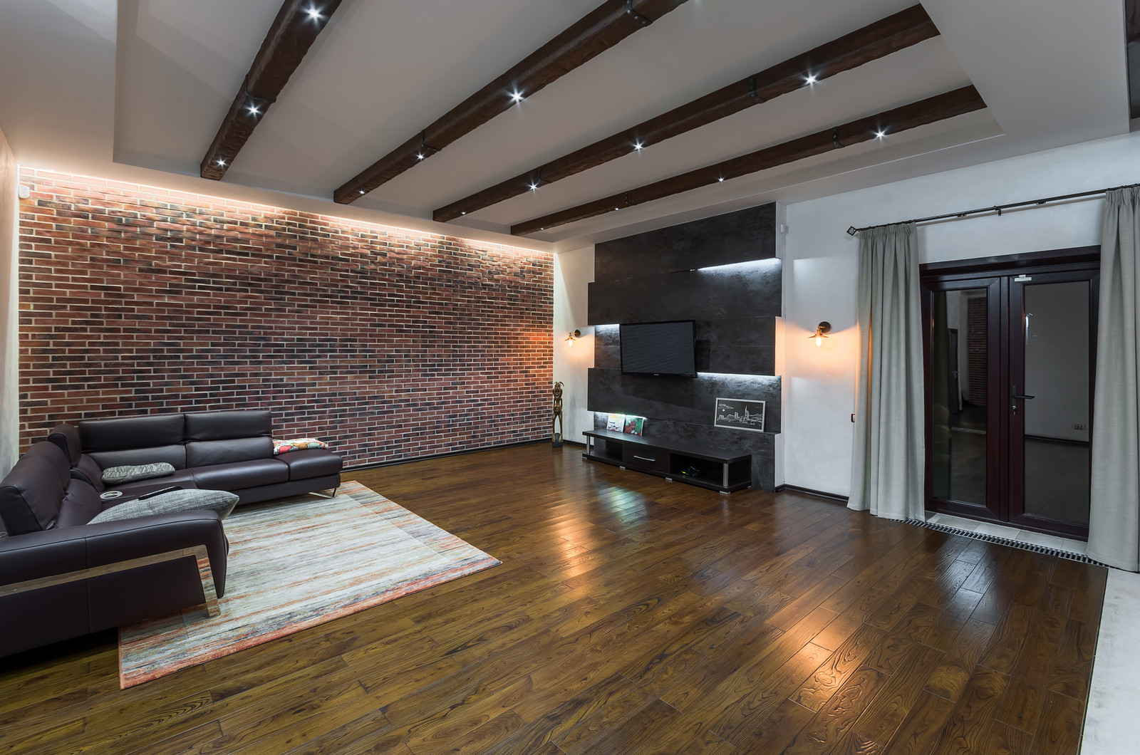 Дизайн коттеджа в стиле лофт