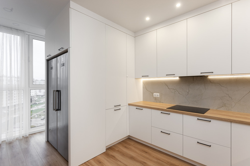 Кухня в современном стиле по ул. Крымский проезд