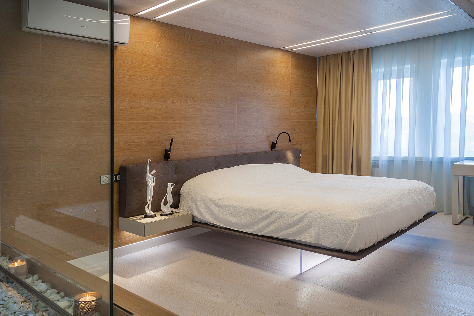 Двухэтажные апартаменты в современной стилистике