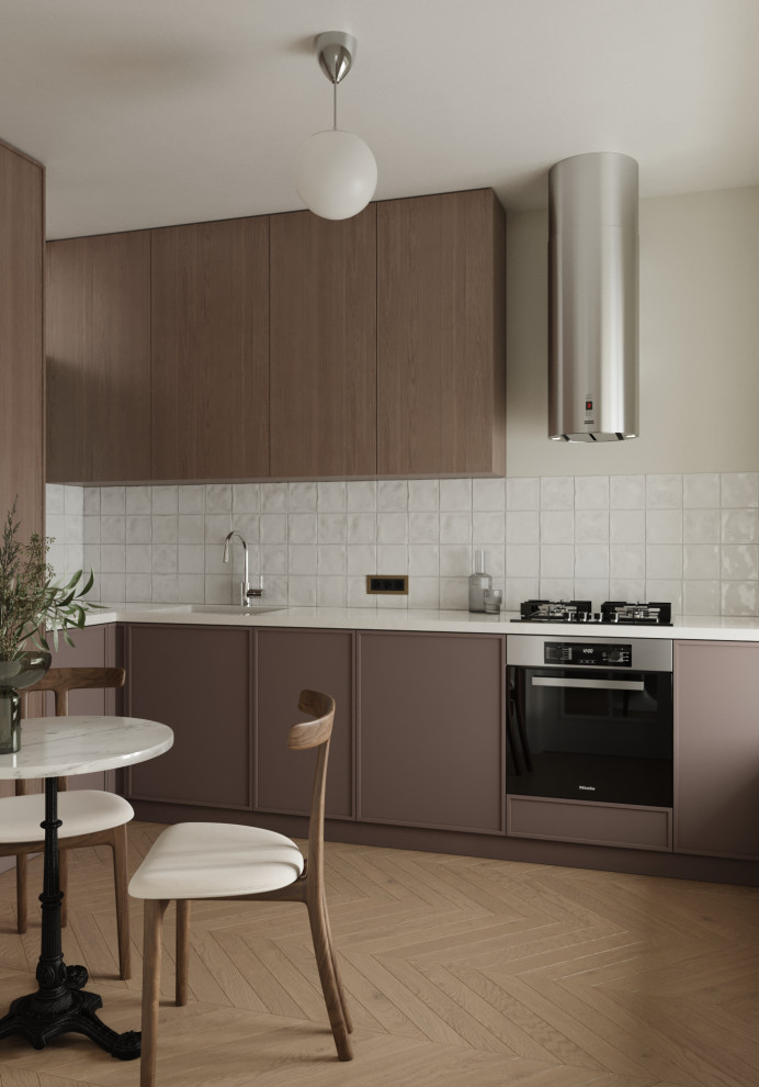 Кухня с кофейным столиком