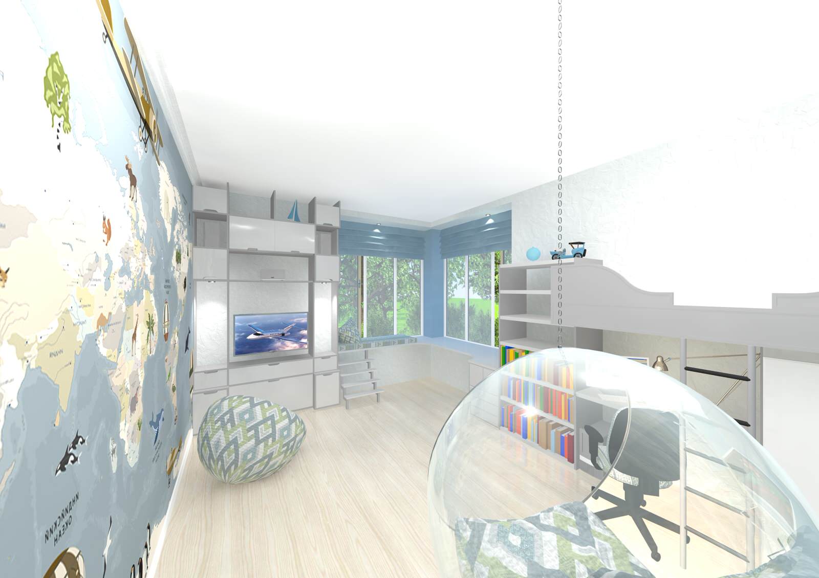 Визуализация помещений Дом мечты, 2020 г.