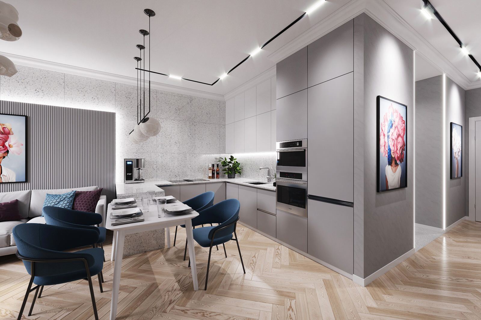 Проект квартиры в Москве