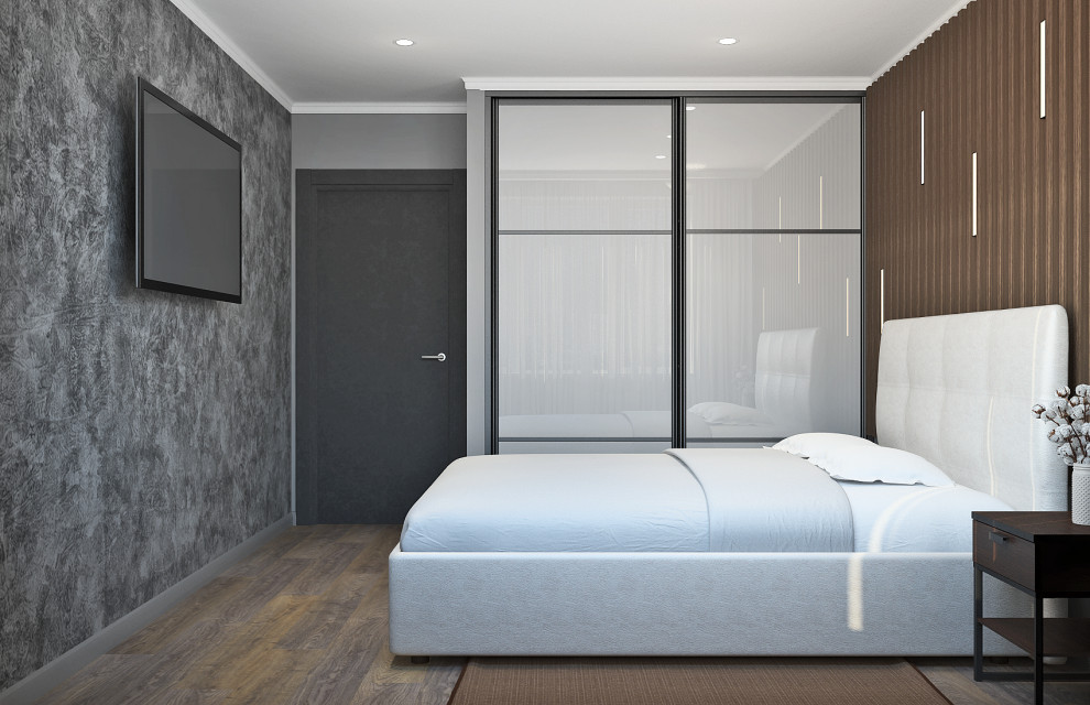 Современная однокомнатная квартира для молодого человека.