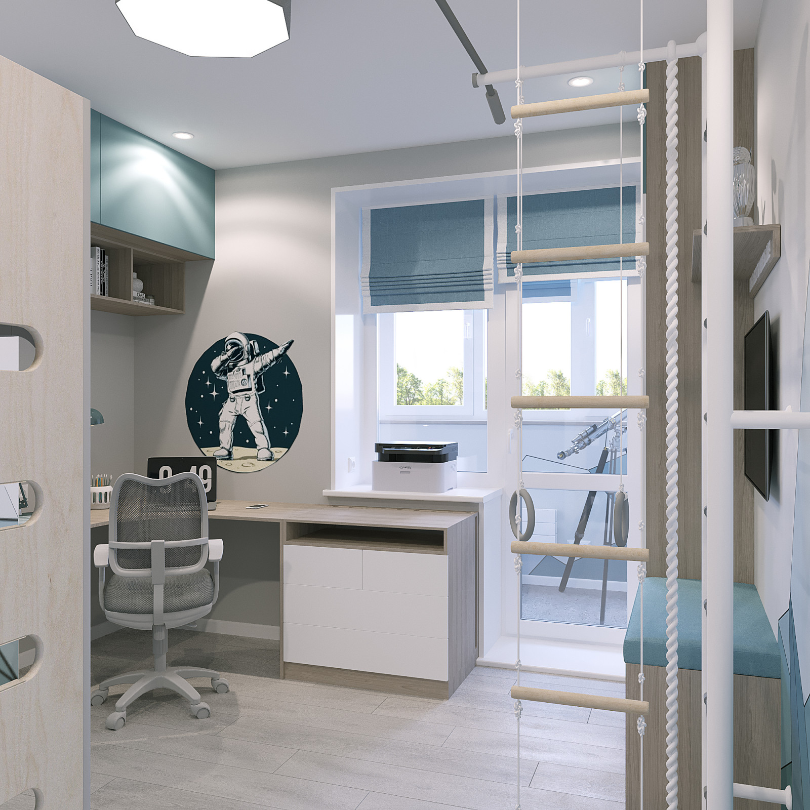 Многофункциональный интерьер