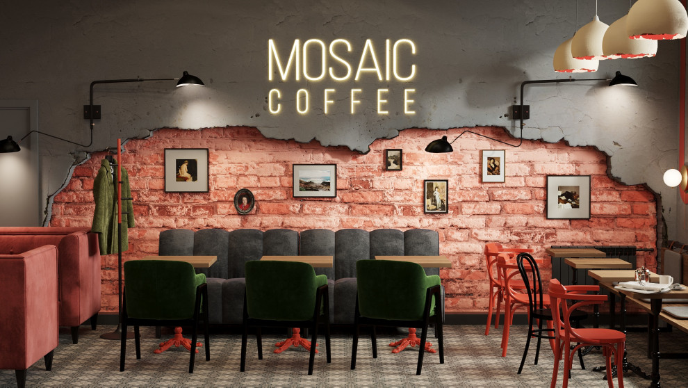 Дизайн-проект кофейни часть 1