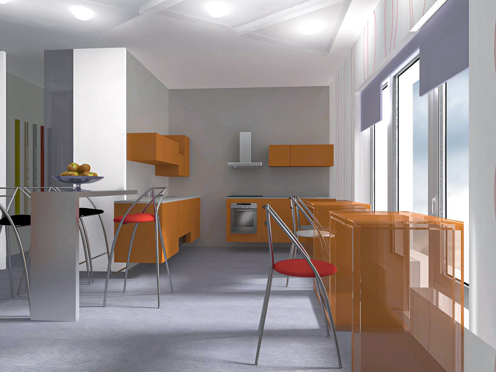 Дизайн проект интерьера квартиры в ЖК "Парадный Квартал"