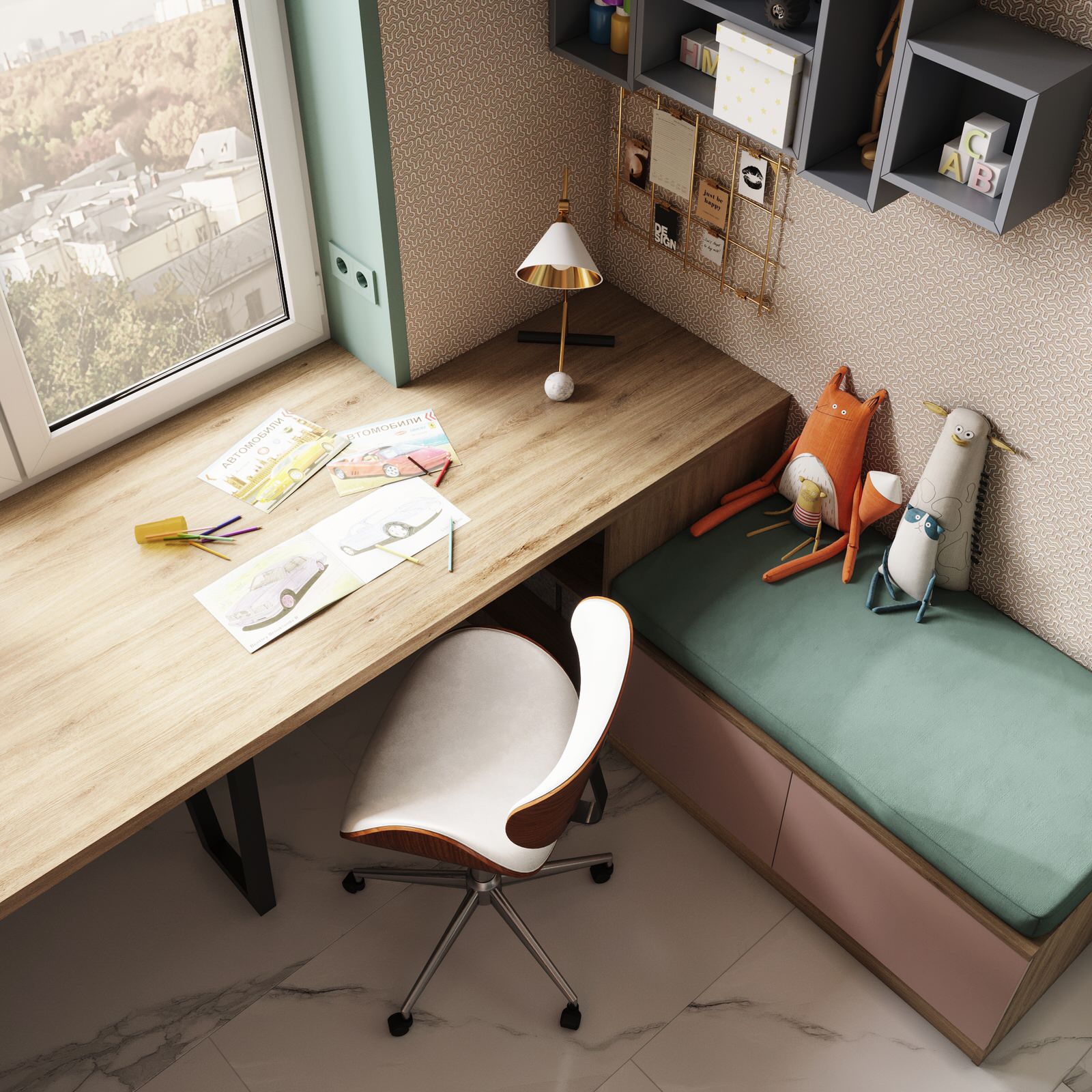 Проект для молодой пары с ребенком