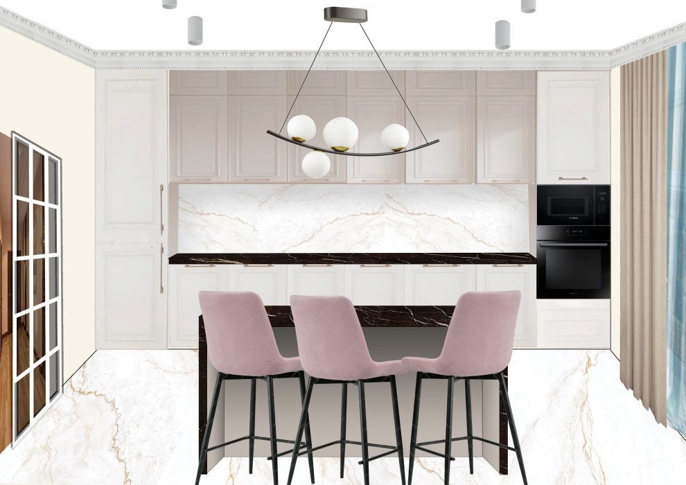 Кухня-гостиная