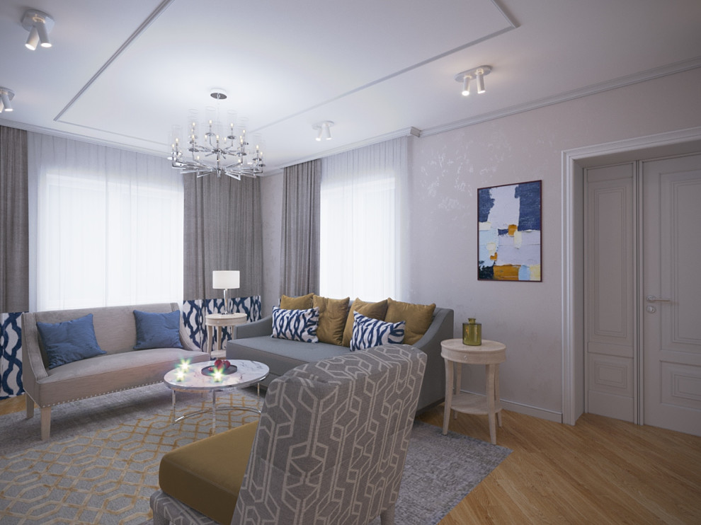 Проект дома в современной классике