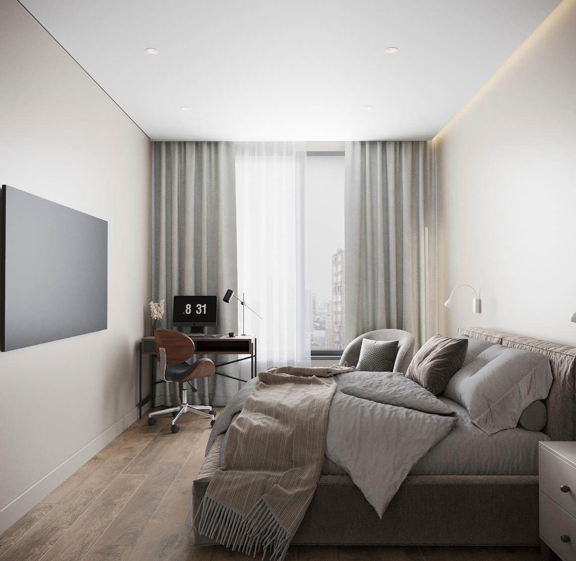 Стильная квартира для молодой семьи в ЖК "Зиларт"