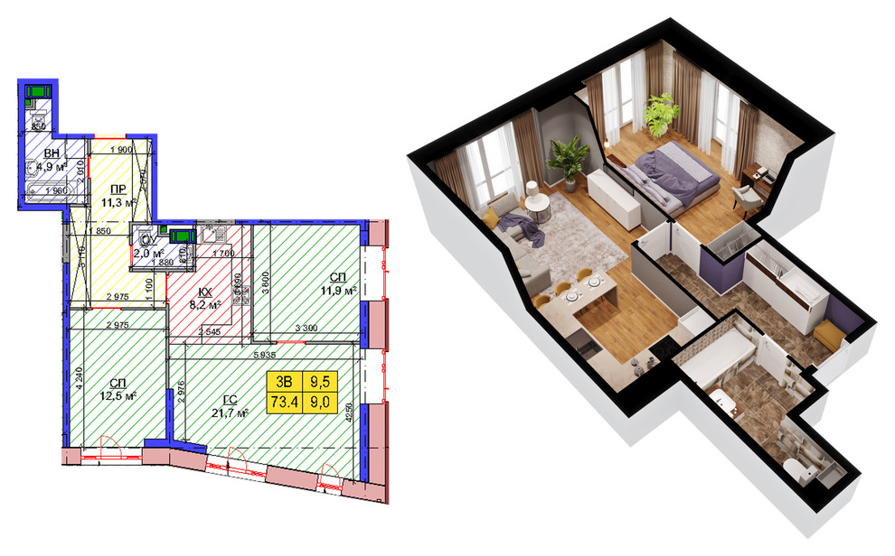 3D-планировки