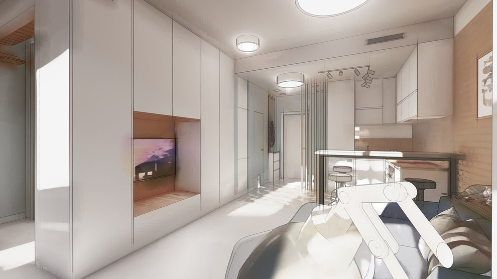 Обложка проекта: Компактное пространство для жизни. ЖК "Новая Звезда"