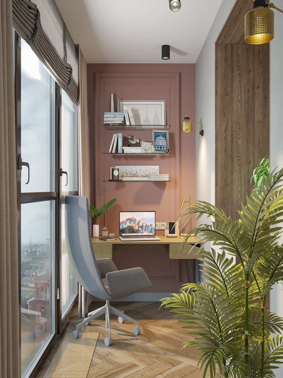 Дизайн квартиры в г. Омске ЖК "Серебряный берег"