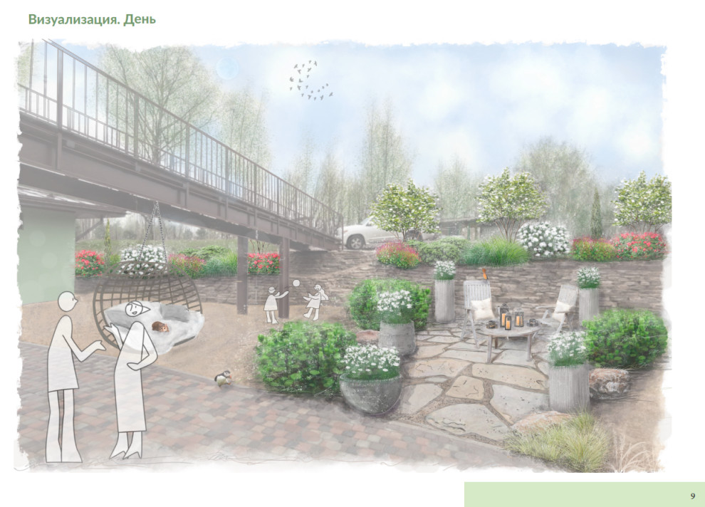 Проект частной территории