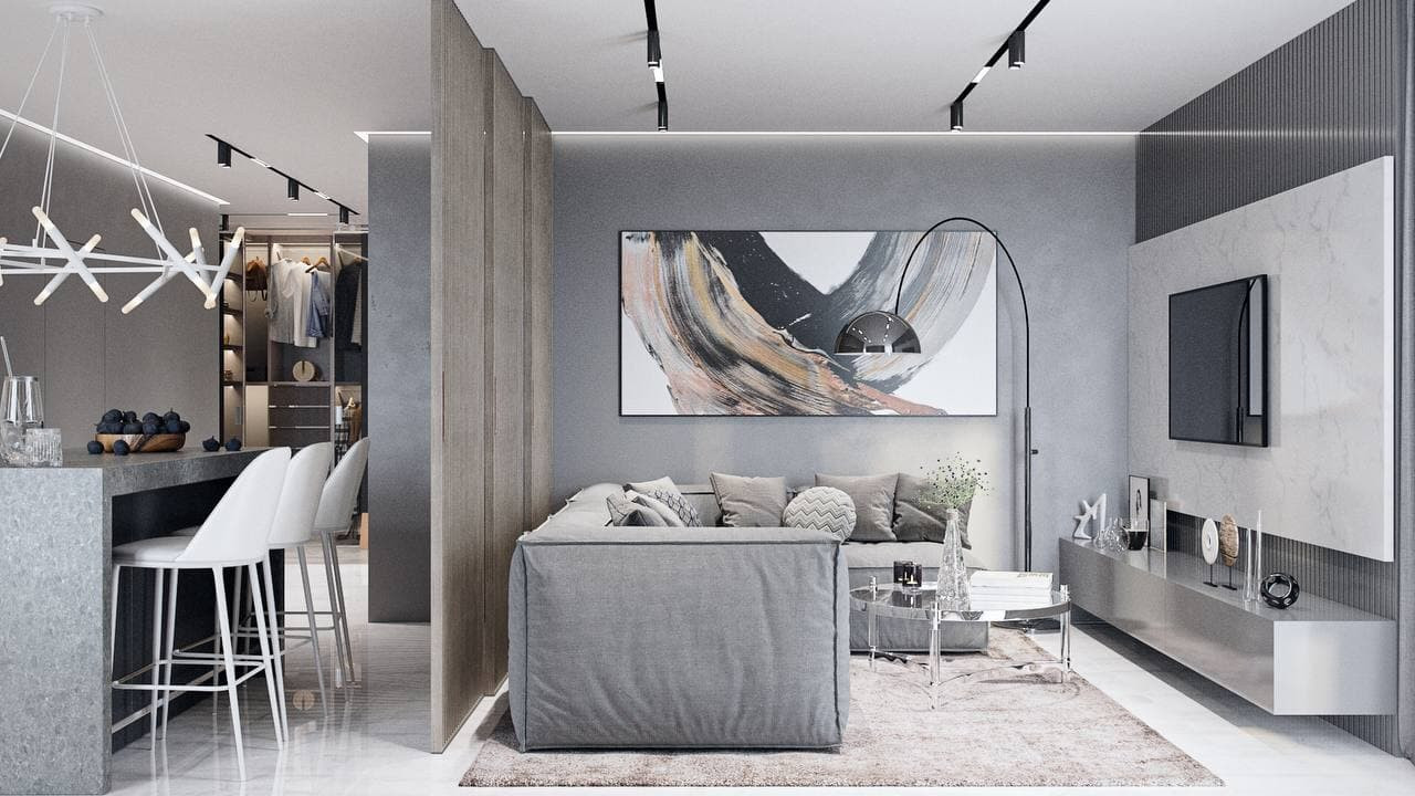 ЖК Level Group, 2 комнаты, 75 м²
