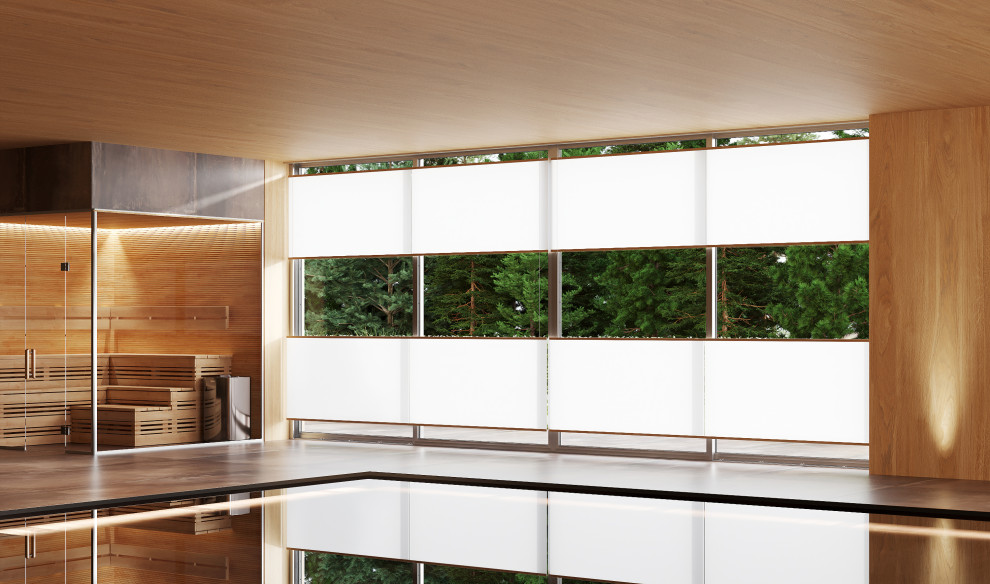 Бассейн в загородном доме