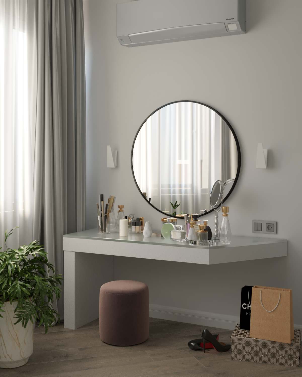 Обложка проекта: Двухкомнатная квартира в ЖК Центральный г. Самара