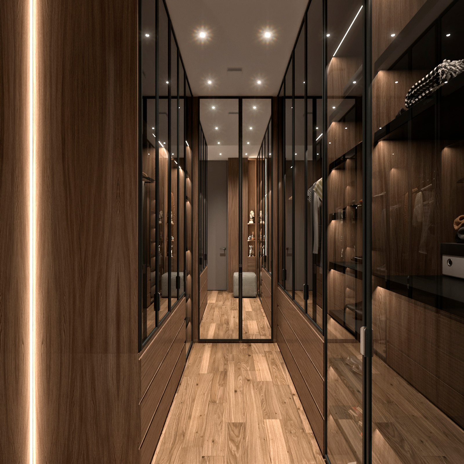 Обложка проекта: Пентхаус 1 Гардеробная