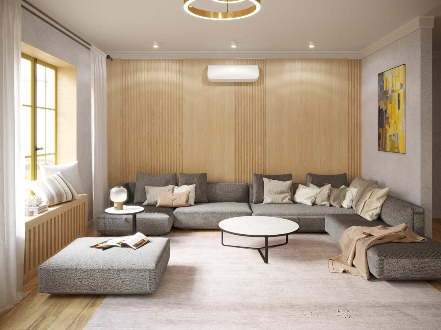 Гостиная 30 кв.м.